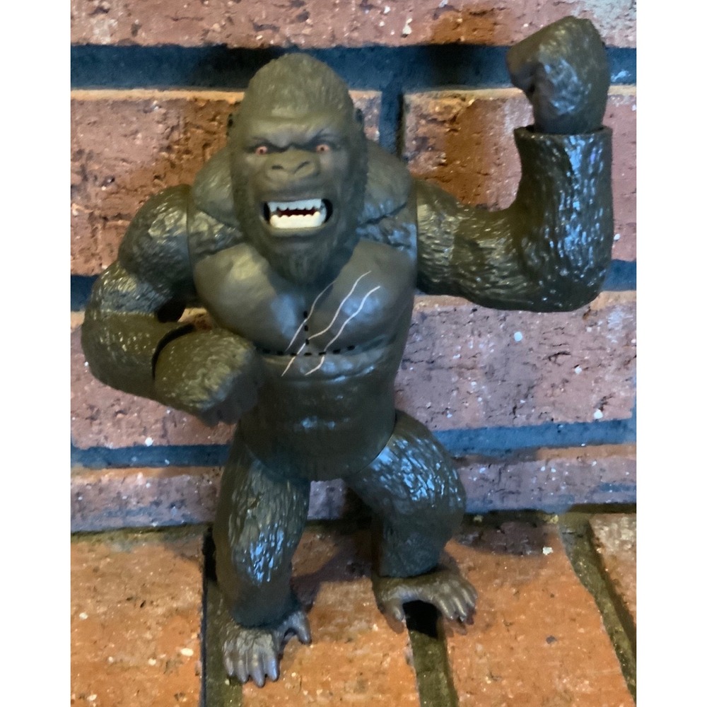 Playmates Godzilla vs Kong King Kong Action Figure 2021 MonsterVerse 35500 Grey